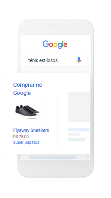 Alcance clientes quando eles pesquisarem para fazer compras.